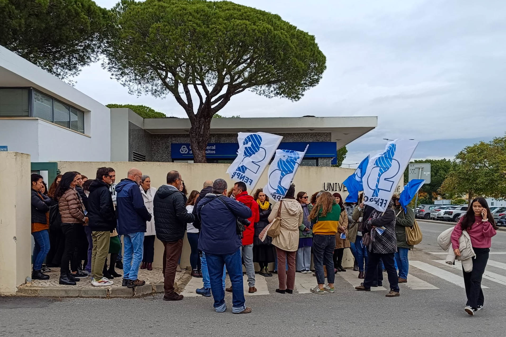 Sul Informação - Investigadores e docentes da UAlg manifestaram-se para «dar uma pedrada no charco»