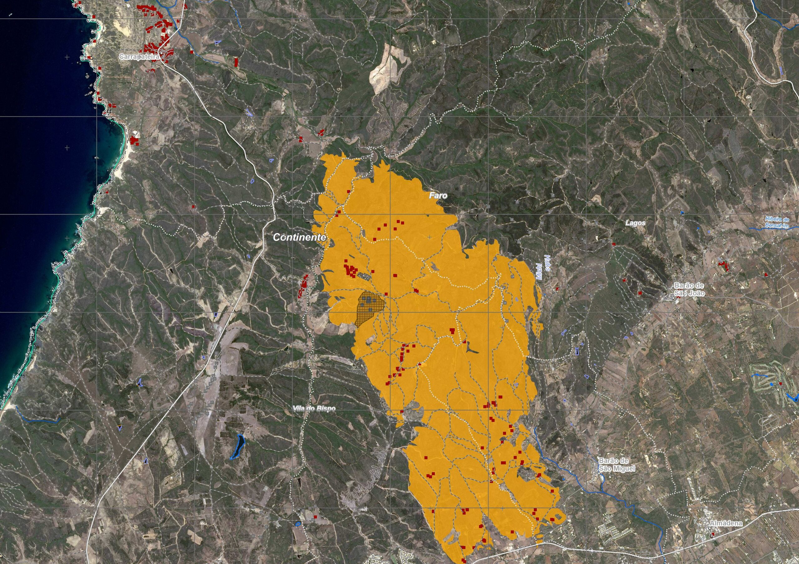 Sul Informação - Incêndio de Aljezur, Vila do Bispo e Lagos já consumiu 2295 hectares