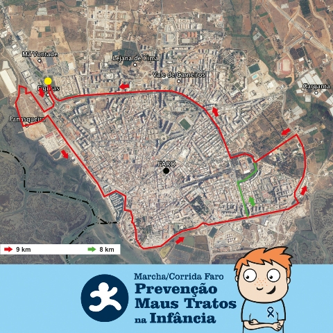 Sul Informação - Faro recebe Marcha/Corrida que alerta para maus tratos na infância