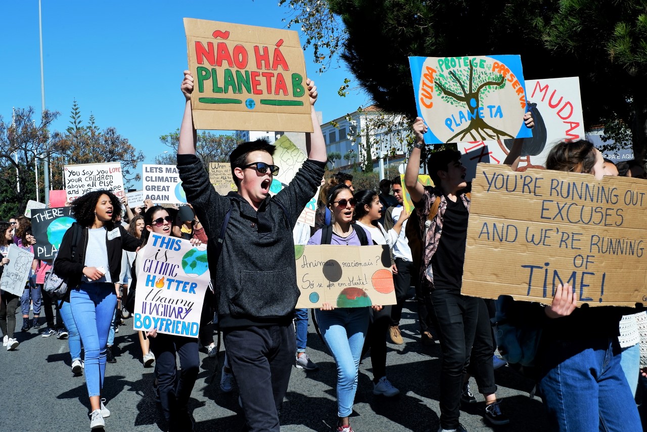Sul Informação - Alunos algarvios em Greve Climática porque «não há Planeta B»