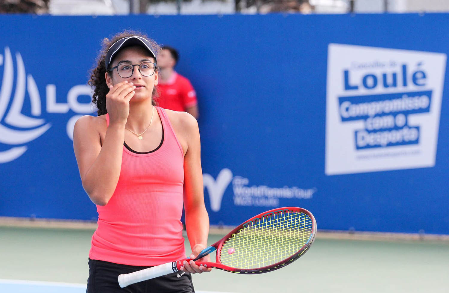 Sul Informação - Ténis: Milla Sequeira celebra primeira vitória portuguesa do Loulé Ladies Open