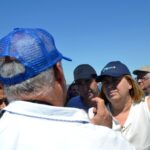 Sul Informação - Ministros libertaram corvinas e viram cavalas “voadoras” ao largo de Olhão (com fotos)