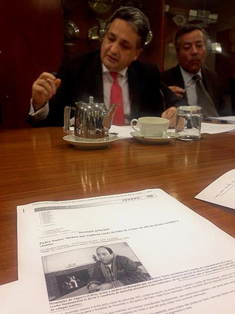 Ministro da Saúde_reuniao com autarcas do Algarve Sul Informação