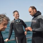 Sul Informação - Ministro do Mar mergulhou no «primeiro viveiro de amêijoas em mar aberto do mundo»