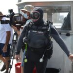 Sul Informação - Ministro do Mar mergulhou no «primeiro viveiro de amêijoas em mar aberto do mundo»