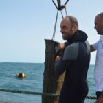 Sul Informação - Ministro do Mar mergulhou no «primeiro viveiro de amêijoas em mar aberto do mundo»