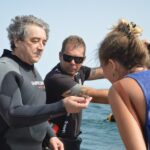 Sul Informação - Ministro do Mar mergulhou no «primeiro viveiro de amêijoas em mar aberto do mundo»