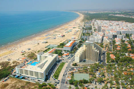 Sul Informação - Monte Gordo/VRSA foi a zona do Algarve com ocupação hoteleira mais alta em dezembro