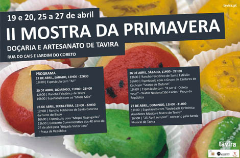 Sul Informação - Doçaria e artesanato são “estrelas” da II Mostra da Primavera em Tavira