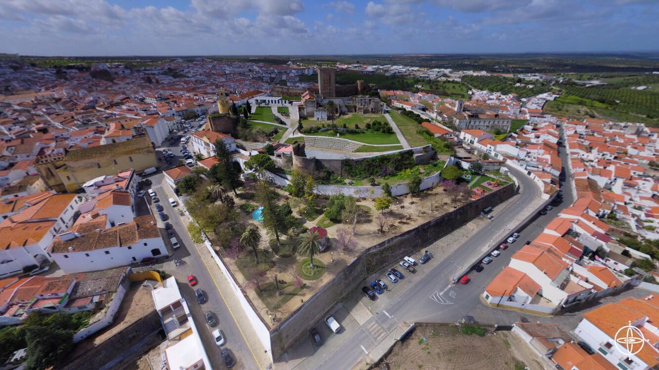 Vista aérea de Moura