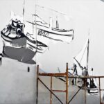 Sul Informação - Murais com memórias da cidade combatem degradação urbana em Olhão [com fotos]