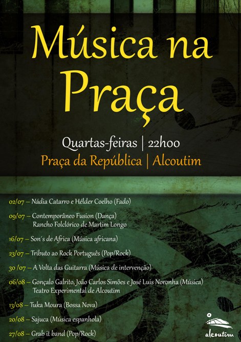 Sul Informação - Alcoutim terá «Música na Praça» nas quartas-feiras de Verão