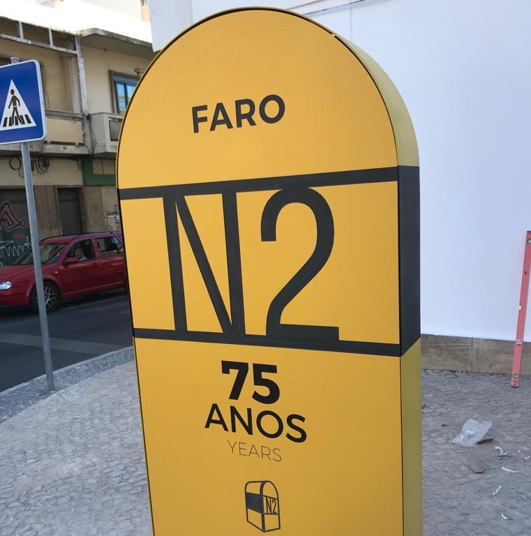 Sul Informação - Faro instala totem para assinalar 75 anos da EN2 no Plano Rodoviário Português