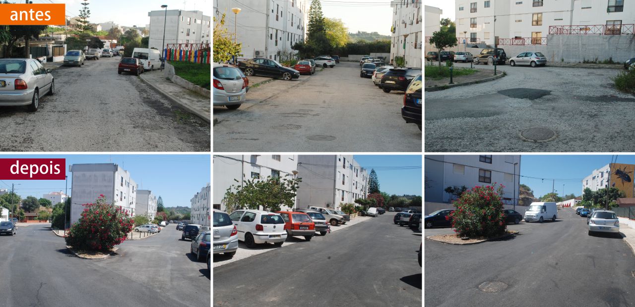 Sul Informação - Silves: Bairro da Caixa D’Água já tem ruas repavimentadas