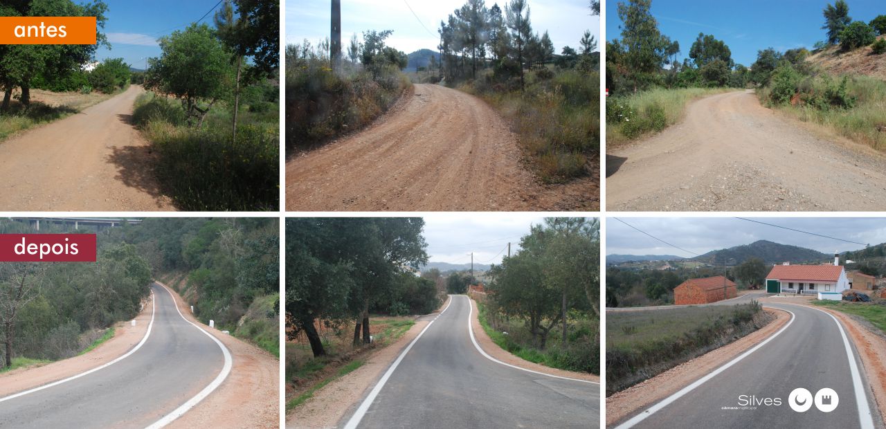 Sul Informação - Câmara de Silves repavimenta caminho em S. Marcos da Serra