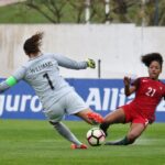 Sul Informação - Veja as imagens da vitória histórica de Portugal sobre a Austrália na Algarve Cup