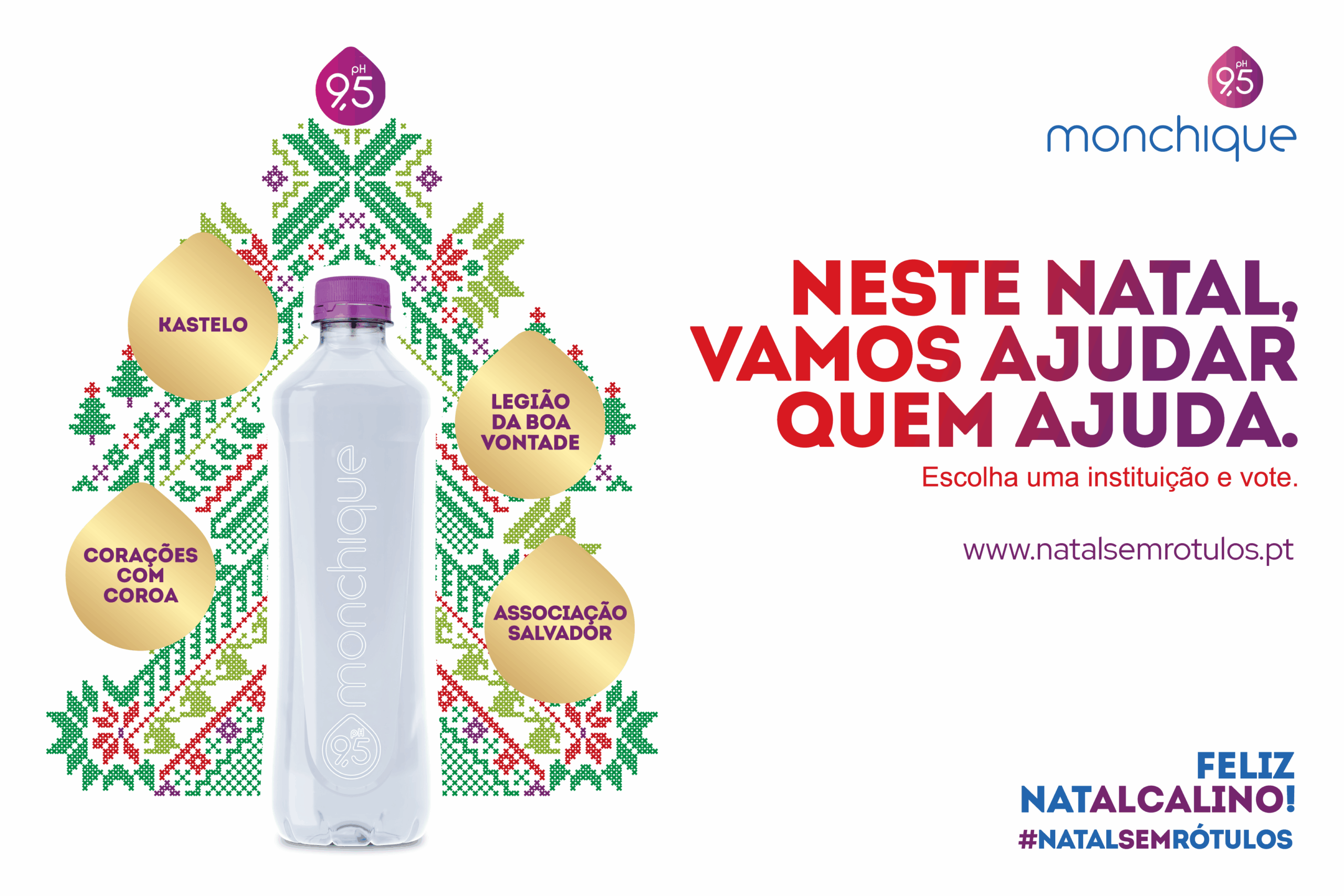 Sul Informação - Água Monchique lança campanha #natalsemrótulos