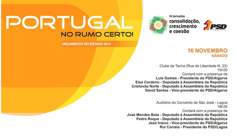 Sul Informação - PSD Algarve apresenta OE 2014 em Tavira e Lagoa