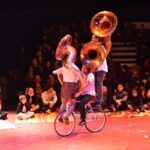 Sul Informação - Trombones, trapézios voadores e trampolins fizeram a festa do novo circo em Monchique