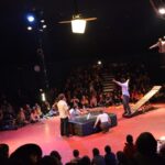 Sul Informação - Trombones, trapézios voadores e trampolins fizeram a festa do novo circo em Monchique