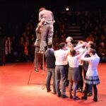 Sul Informação - Trombones, trapézios voadores e trampolins fizeram a festa do novo circo em Monchique