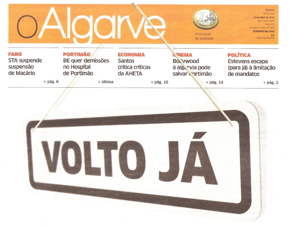 Sul Informação - ACRAL admite reeditar jornal O Algarve dedicado «exclusivamente» à Economia