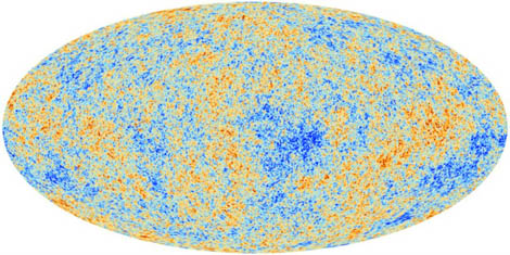 O mapa da radiação fóssil do Big Bang obtido pelo telescópio Planck(1) Sul Informação