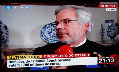 Sul Informação - Tribunal Constitucional chumbou corte dos subsidios de férias da função pública e pensionistas
