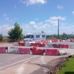Sul Informação - Obras da nova rotunda da FATACIL já começaram, por isso é preciso atenção redobrada na EN125 [fotos]