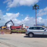 Sul Informação - Obras da nova rotunda da FATACIL já começaram, por isso é preciso atenção redobrada na EN125 [fotos]