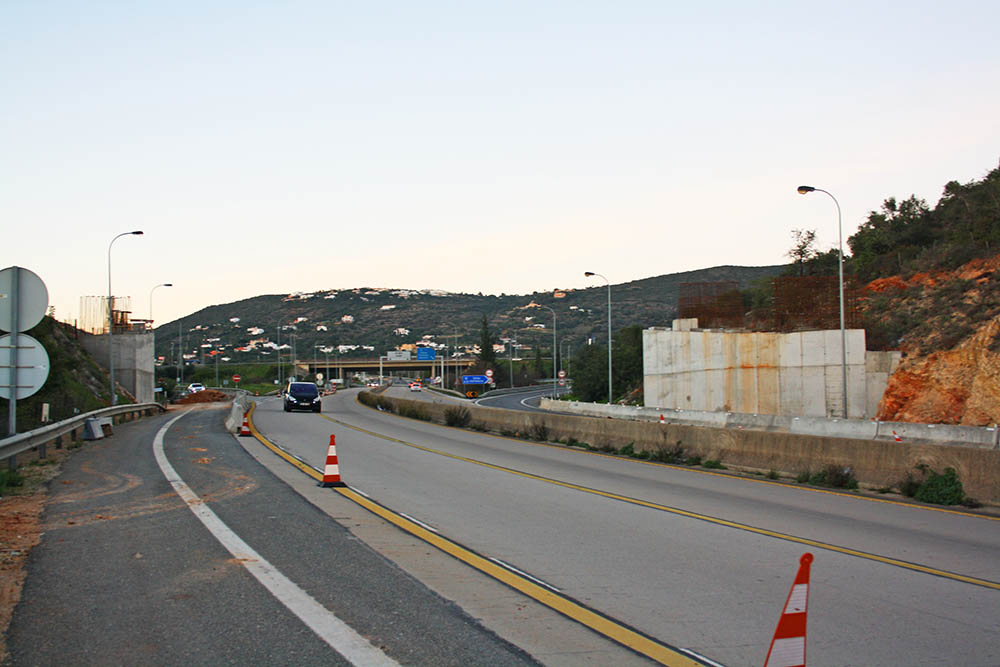 Sul Informação - Estrada Faro/Loulé fechada durante 4 noites para obras da Variante do Troto da EN125