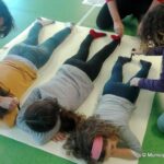 Sul Informação - Pais e filhos de Montemor-o-Novo aprenderam a desenhar com o corpo