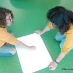 Sul Informação - Pais e filhos de Montemor-o-Novo aprenderam a desenhar com o corpo