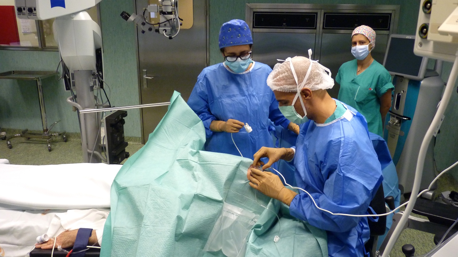 Sul Informação - CHUA trata glaucoma com nova técnica não invasiva