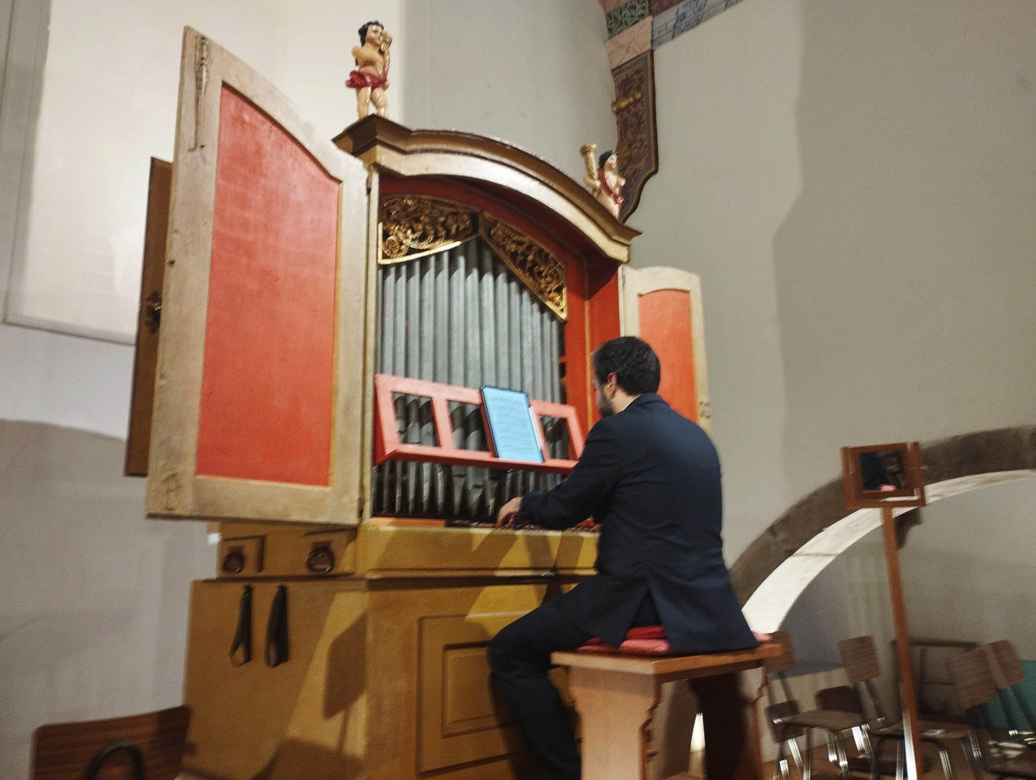 Sul Informação - Festival estreou-se no curioso órgão da Igreja de Lagoa