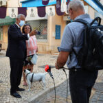 Sul Informação - Marcelo Rebelo de Sousa visita centro histórico de Silves, entre selfies e conversas com turistas