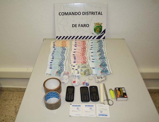 Sul Informação - PSP detém dois homens por tráfico de heroína e cocaína em Portimão