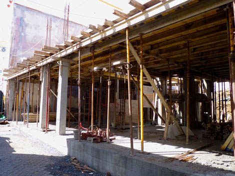 Sul Informação - Obras no edifício dos Paços do Concelho de Alcoutim decorrem a bom ritmo