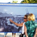 Sul Informação - Exposição ao ar livre convida a perambular pela história da Praça Manuel Teixeira Gomes [fotogaleria]