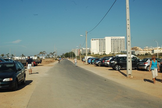 Sul Informação - Obras do «Passeio das Dunas» motivam cortes de trânsito em Quarteira