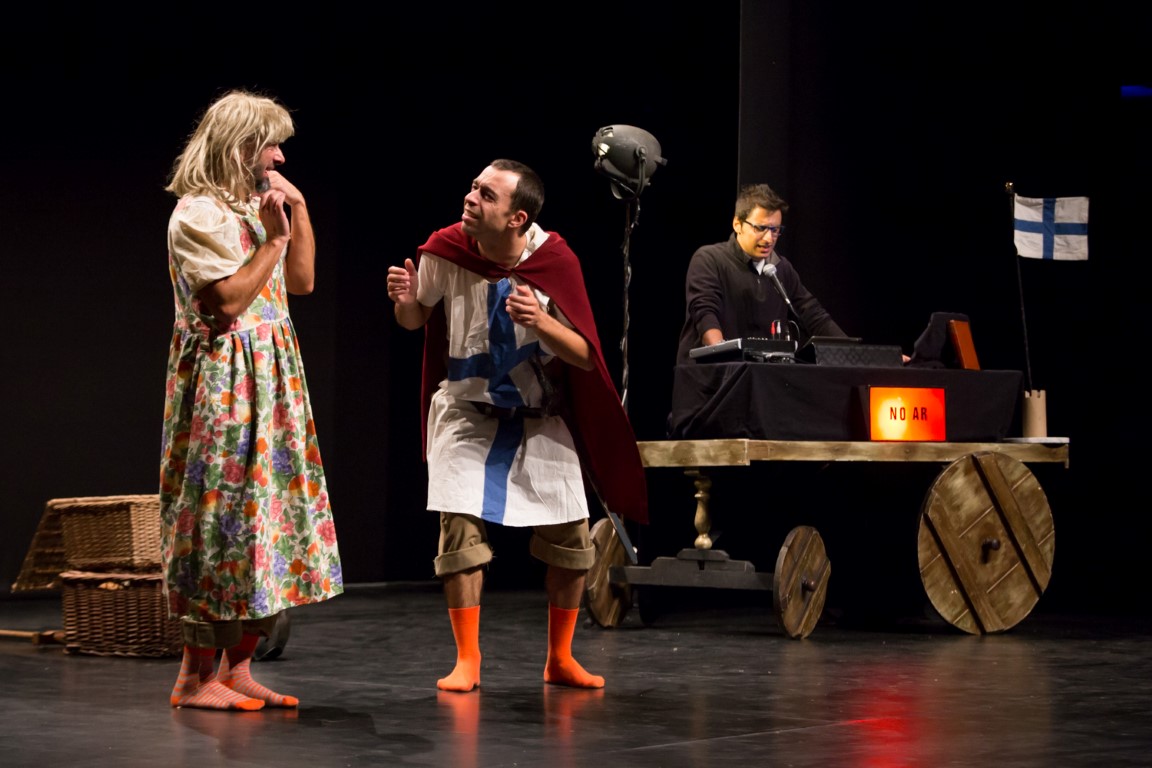 Sul Informação - Peça de teatro deu a conhecer D. Afonso Henriques a alunos de escolas de Olhão