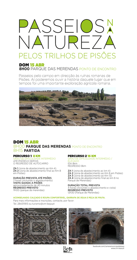 Sul Informação - Passeio «pelos trilhos de Pisões» à descoberta do património e da natureza