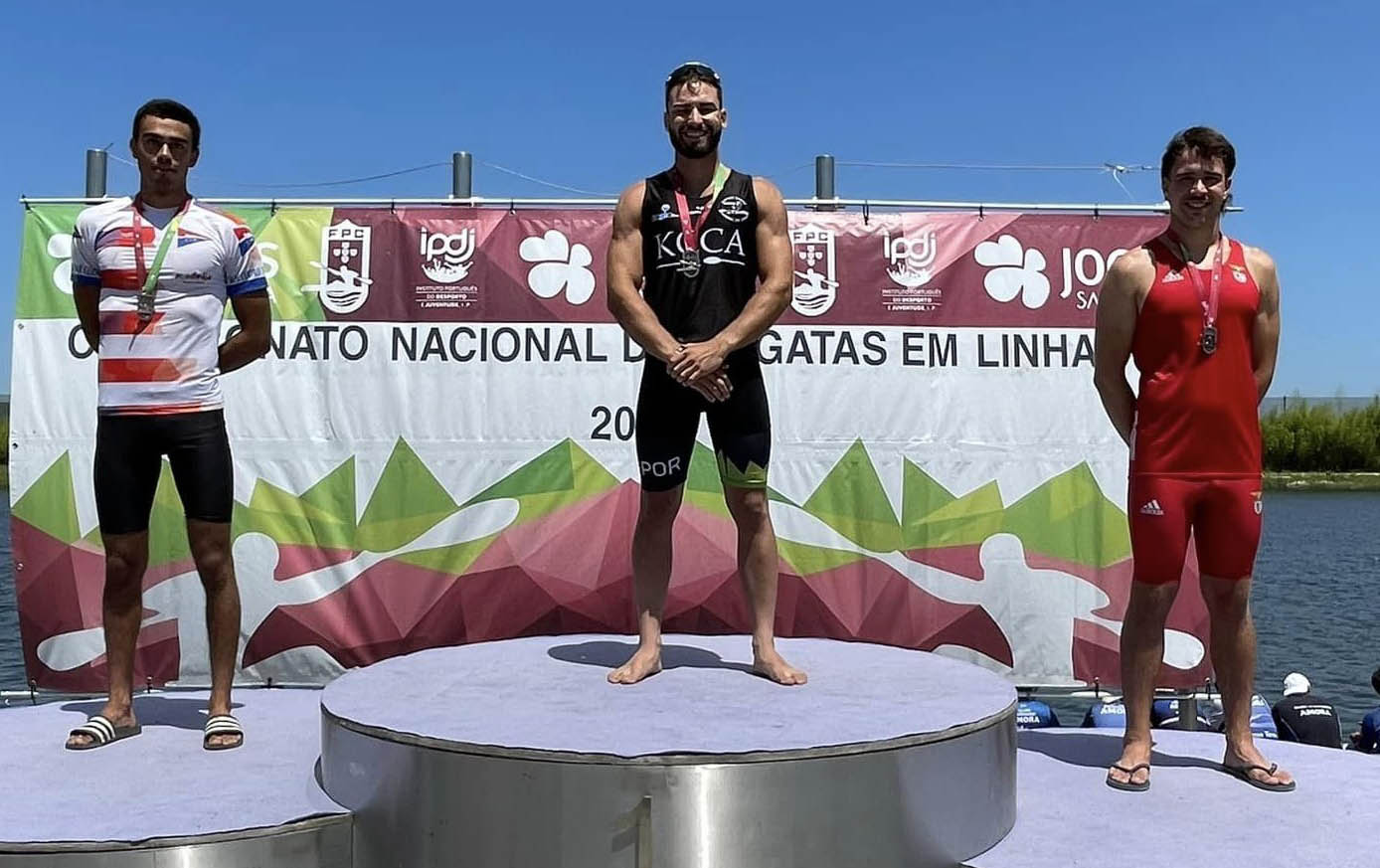 Sul Informação - Iago Bebiano sagra-se Campeão Nacional em K1 500m Sub23 e ganha mais 4 medalhas
