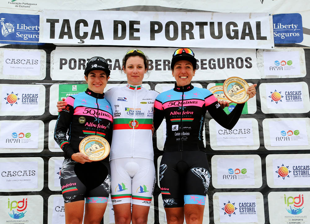 Sul Informação - Ciclistas da equipa 5Quinas/Município de Albufeira sobem ao pódio da Taça de Portugal