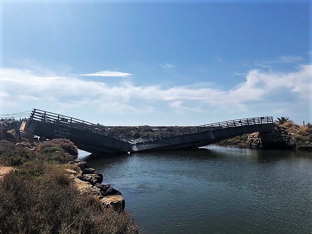 Sul Informação - Ponte pedonal sobre a ribeira do Almargem caiu mas há outra a caminho