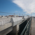 Sul Informação - Obras na nova ponte da Praia de Faro estão «dentro do previsto» e não condicionam trânsito