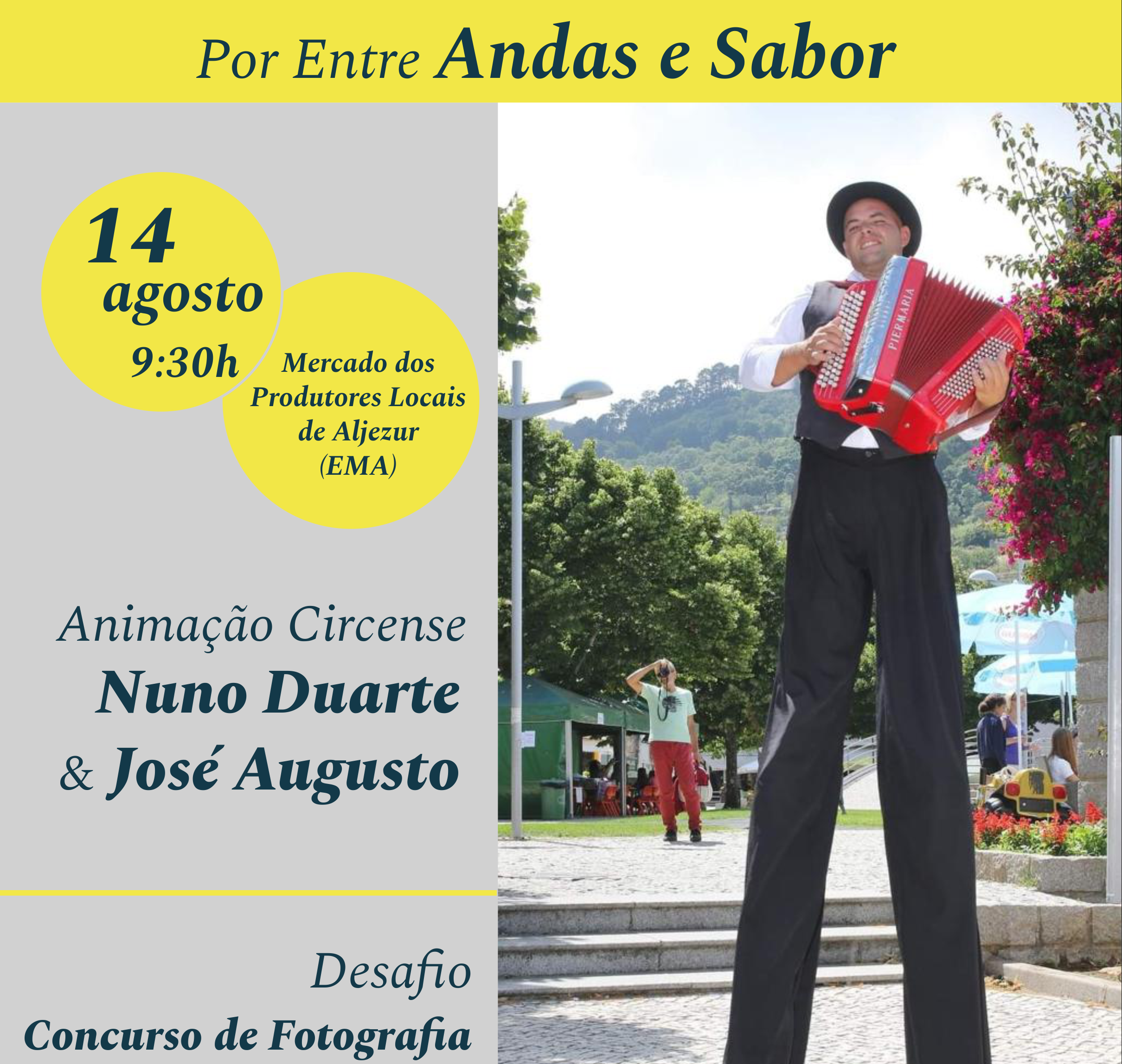 Sul Informação - Aljezur vai andar “Entre Andas e Sabor” ao ritmo do Bezaranha