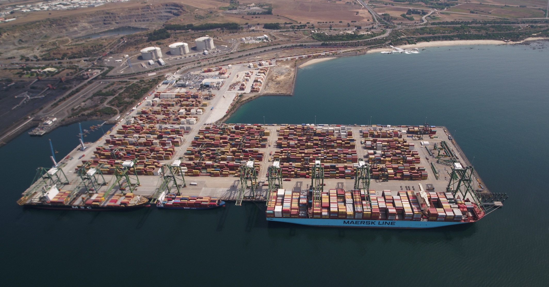 Sul Informação - Terminal de Contentores de Sines supera recorde de 2017