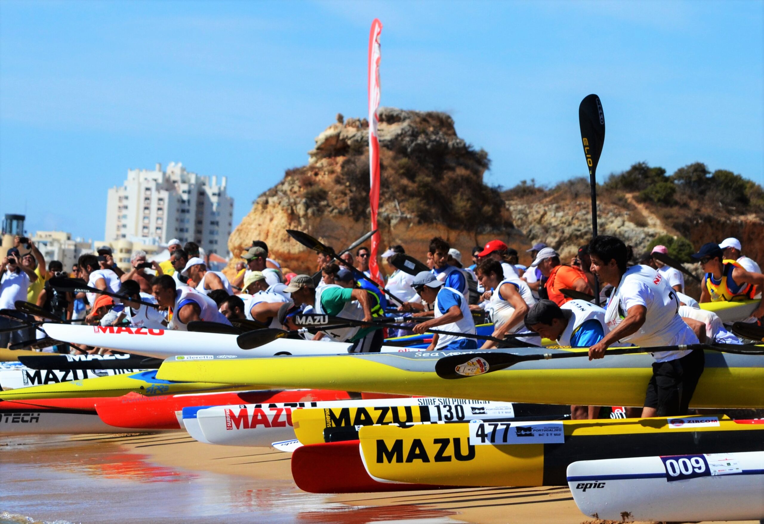 Sul Informação - Etapa inaugural do Nacional de Canoagem de Mar disputa-se em Lagoa