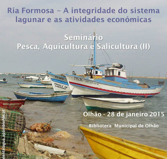 Sul Informação - “Pesca, Aquicultura e Salicultura” é o tema de seminário da APA/ARH em Olhão
